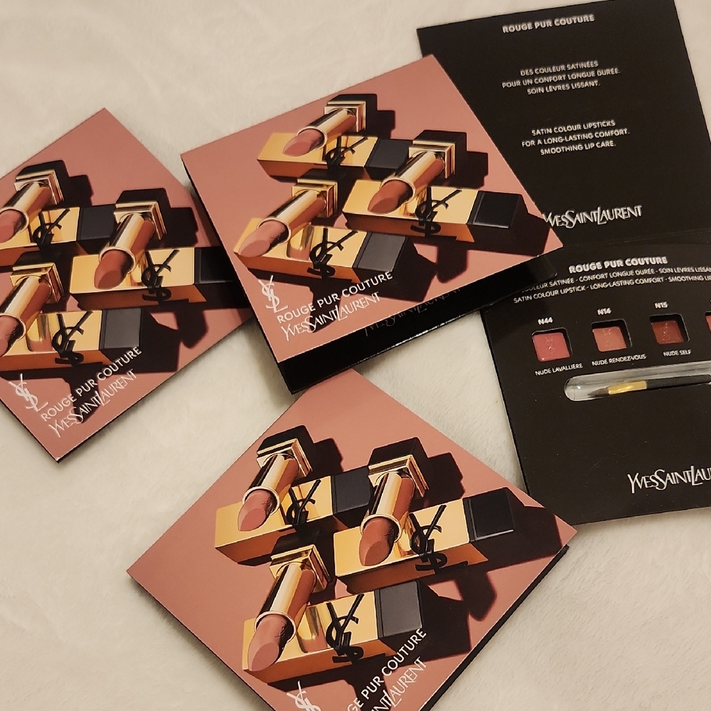Yves Saint Laurent Rouge Pur Couture Lipstick Samples